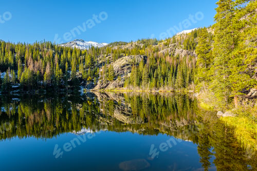 Preview: Bear Lake, Rocky Mountains, Colorado, USA.