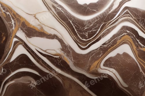 Preview: Background of the marble pattern with golden lines - Digital Generate Image
