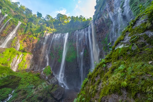 Preview: Nature landscape background in Java island, Indonesia