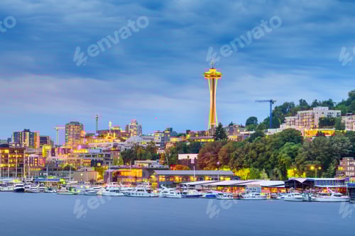 Preview: Seattle, Washington, USA skyline