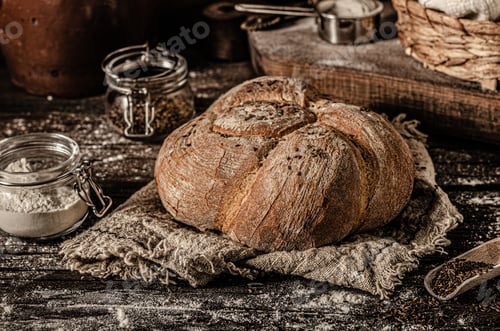 Preview: Homemade rustic bread