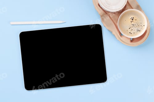 Preview: Tablet with blank screen