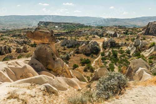 Preview: Morning Twilight in Fairy Chimneys of Goreme Valley Cappadocia