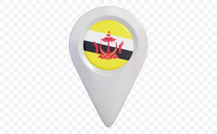 Preview: Brunei Darussalam Location Pin
