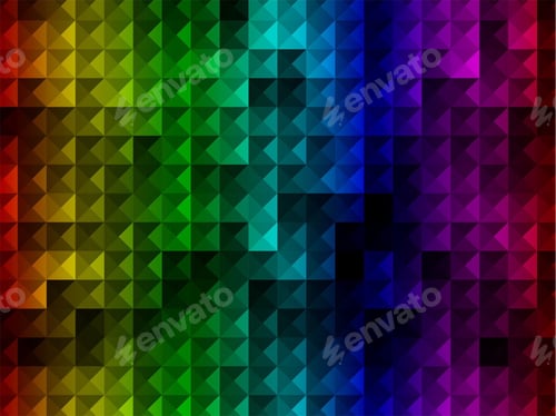 Preview: Rainbow gradient digital background