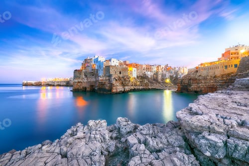 Preview: Sunset at Cala Paura gulf
