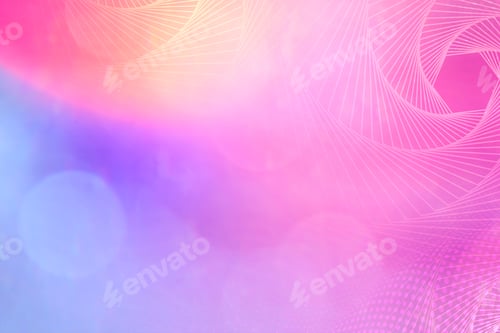 Preview: Abstract wave line patterned background