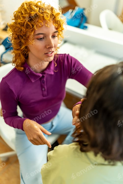 Preview: Lesbian couple make up each other at home
