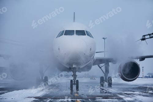 Preview: Deicing of airplane
