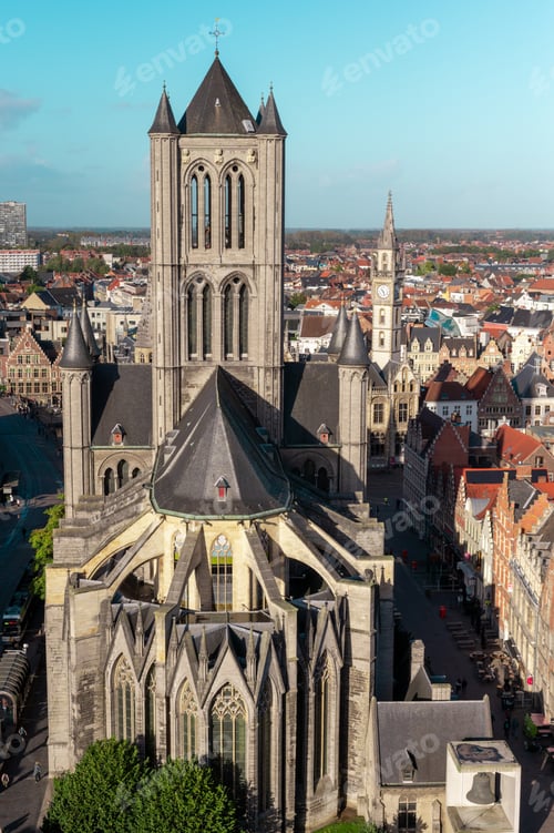 Preview: Rooftop Perspective Over Ghent Old Town