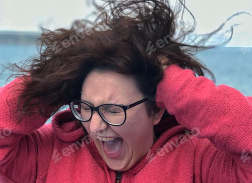 Preview: Mental Health Young woman freaking out