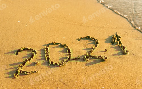Preview: 2021 on sand by the sea