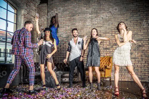 Preview: Friends having party