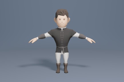 Preview: Medieval character noble 3