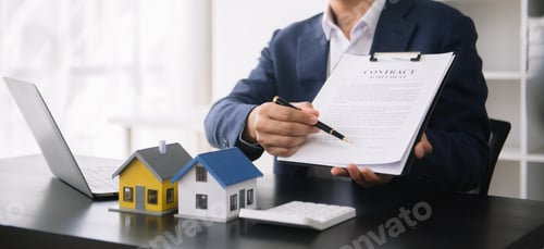 Preview: Considering buying a home, investing in real estate. Broker signs a sales agreement. agent, lease