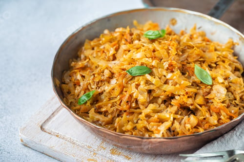 Preview: Stewed or braised cabbage