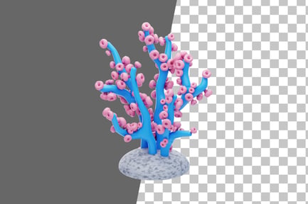 Preview: And Coral 3D Icon