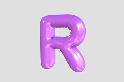 Preview: 3D R Alfabet