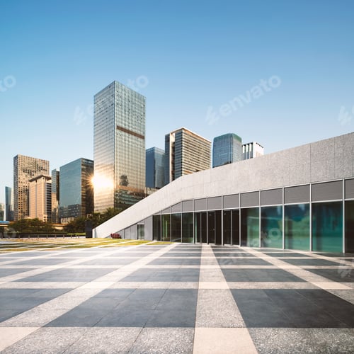 Preview: empty brick road