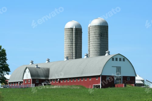 Preview: Barn and silos