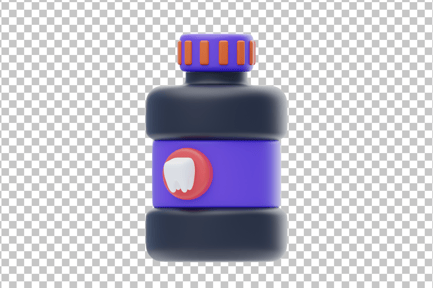 Preview: Mouthwash 3D Icon