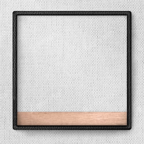 Preview: Black and copper frame