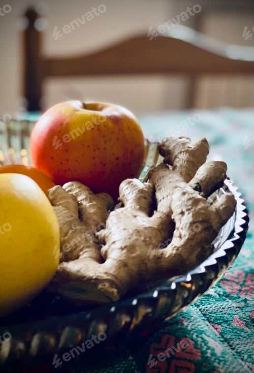 Preview: Fruit platter, still life, at home.
