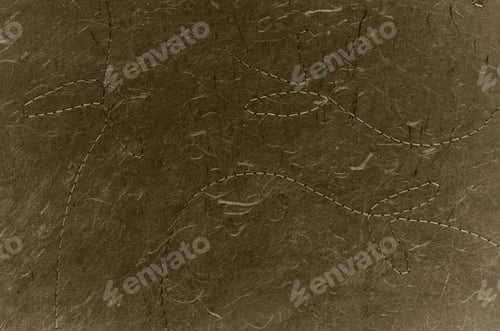 Preview: Stitched green recycled paper