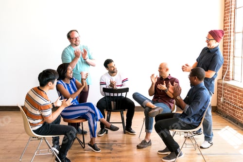 Preview: Successful team meeting