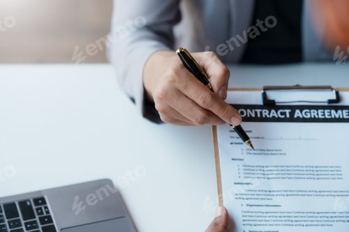Preview: Lawyer enter into contract with debtor to mediate in lawsuit.