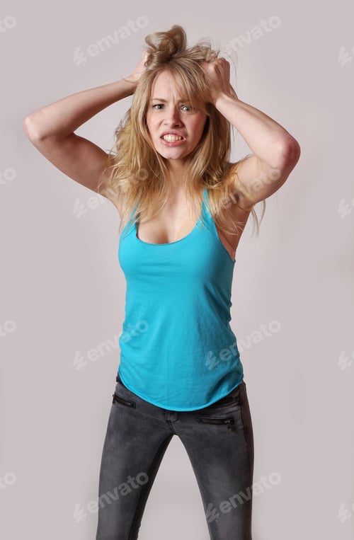 Preview: woman in despair