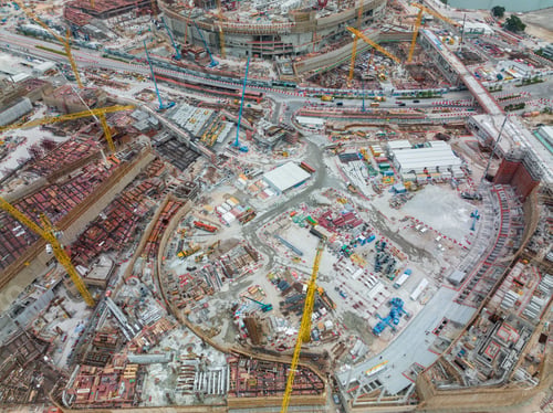 Preview: Top down view of construction site