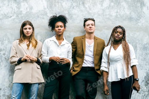 Preview: professional business team meeting for creative strategy, teamwork group cooperation brainstorming