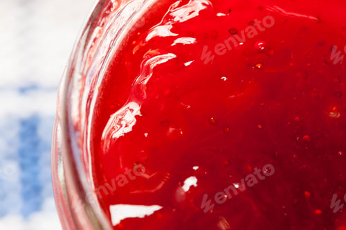 Preview: Homemade Organic Red Strawberry Jelly