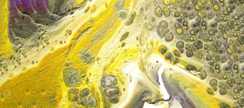 Preview: Spread-out acrylic paint. Abstract background, made in the technique of fluid art.