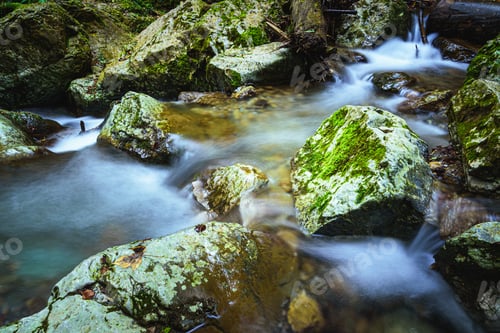 Preview: Kesselfallklamm creekwaterfalls in Semriach region Graz, Styria