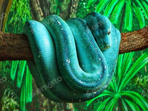 Preview: Green python