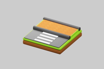 Preview: Crosswalk and pavement section diarama