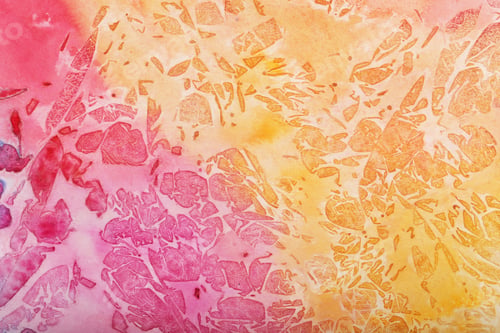 Preview: Background Image On Canvas With Strokes Of Oil Paint