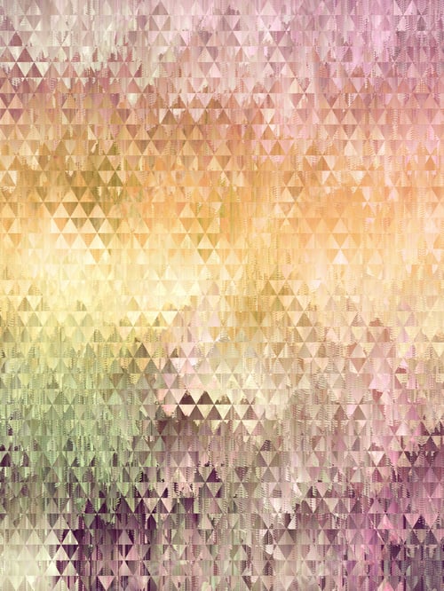 Preview: Abstract Background with Pink, Orange and Yellow Triangles