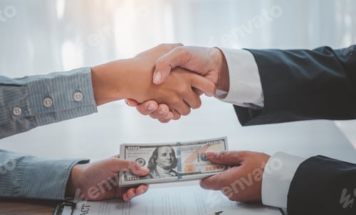 Preview: businessman was negotiating a bribery arrangement in which the dollar