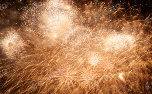 Visualização: Fogos de artifício da celebração do ano