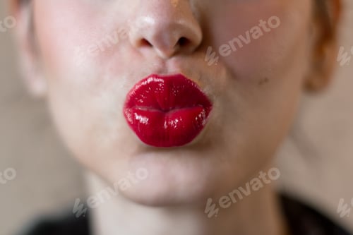 Preview: Red lipstick