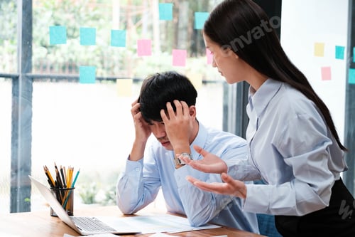 Preview: Workplace conflict during a tense discussion on problem-solving and pressure