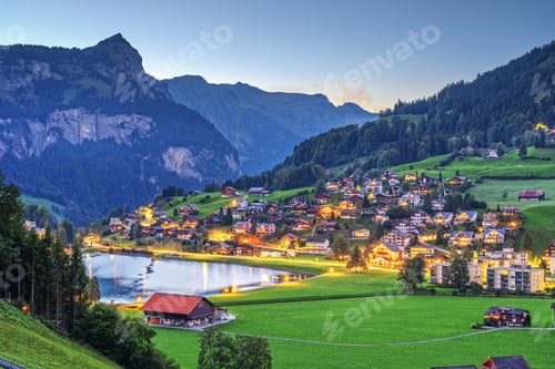 Preview: Engelberg, Switzerlan with Eugenisee Lake