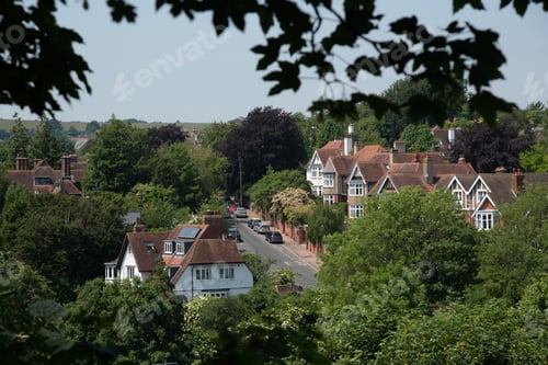Preview: Scenery of the Traditional historical village of lewes in Sussex England