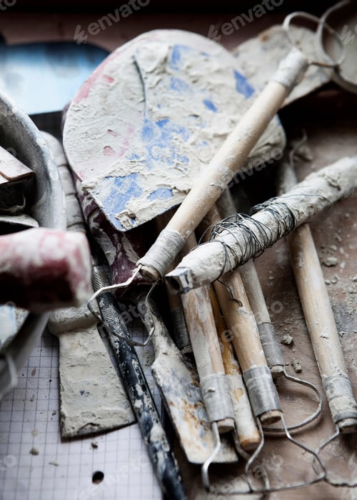 Preview: Clay sculpting tools in shop