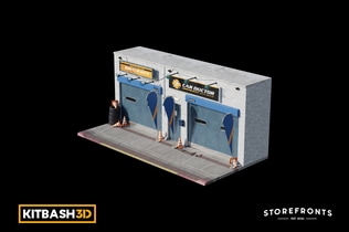 Preview: Kitbash: Storefronts - Auto Repair Shop