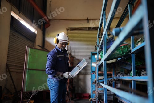Preview: Worker in metal industry