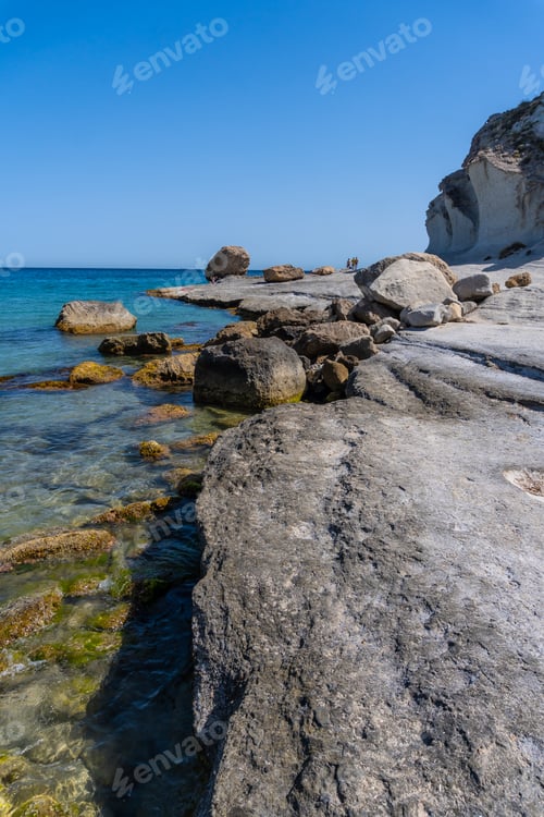 Preview: The beautiful Enmedio beach in Cabo de Gata on a beautiful summer day, Almería